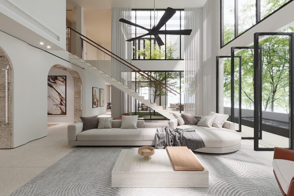 High-end residential interior design Shah Alam showcasing sophisticated living spaces