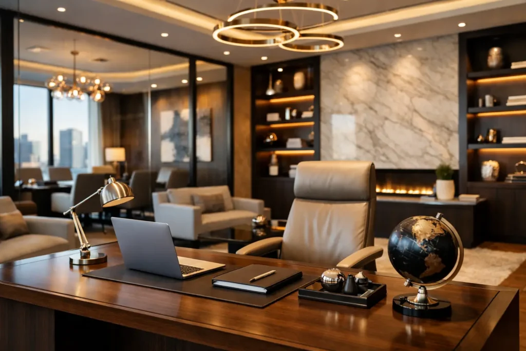 10 Luxury Office Interior Design Ideas