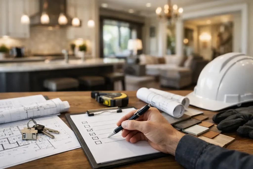 Luxury Renovation Contractor Review Checklist