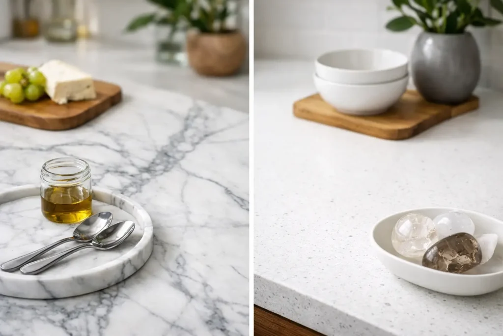 Marble Versus Quartz: Which Surface Suits You?