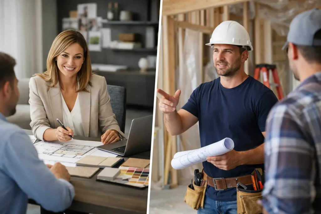 Design Consultant Versus Renovation Contractor